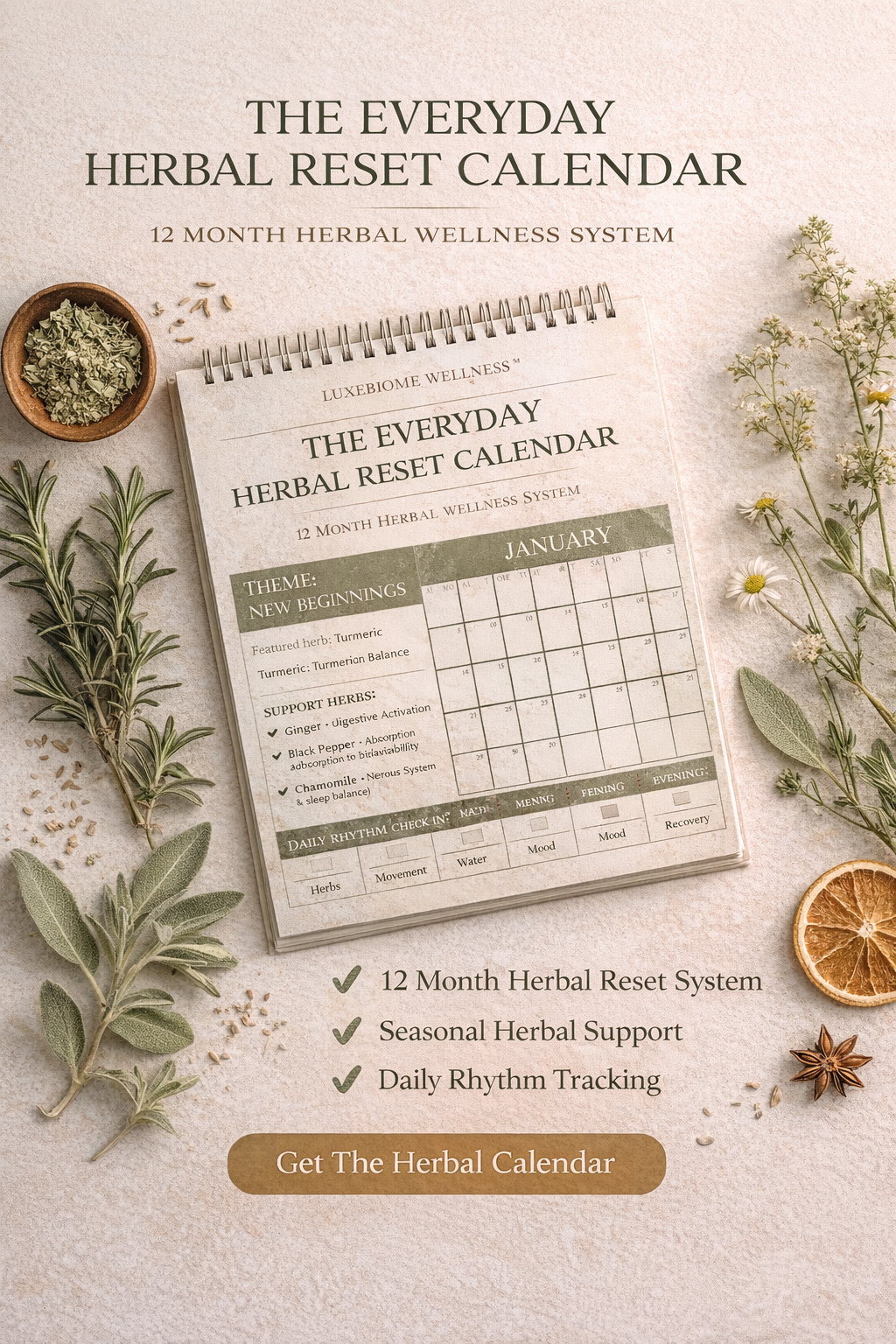 Herbal Reset Calendar